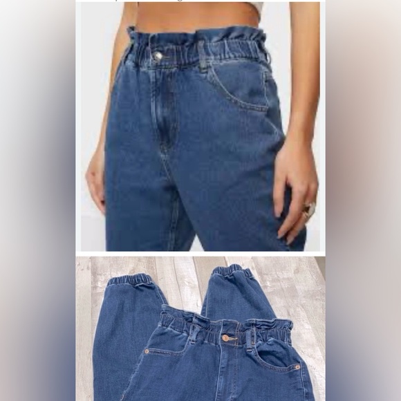 Express | Paperbag High Waisted Jogger 8R - Picture 1 of 3